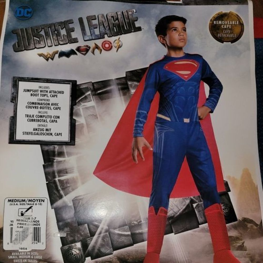 DC Justice League‎ Superman Costume